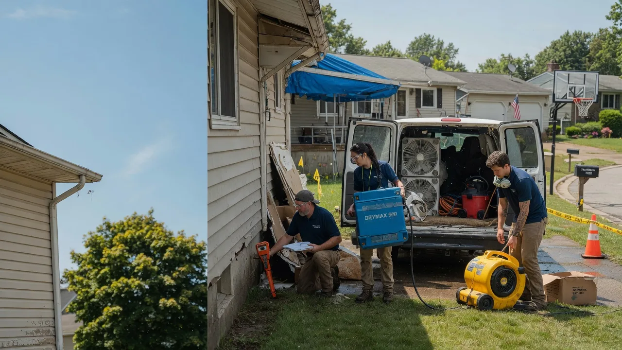 Ceiling Leak Cleanup in Holland, MI near me